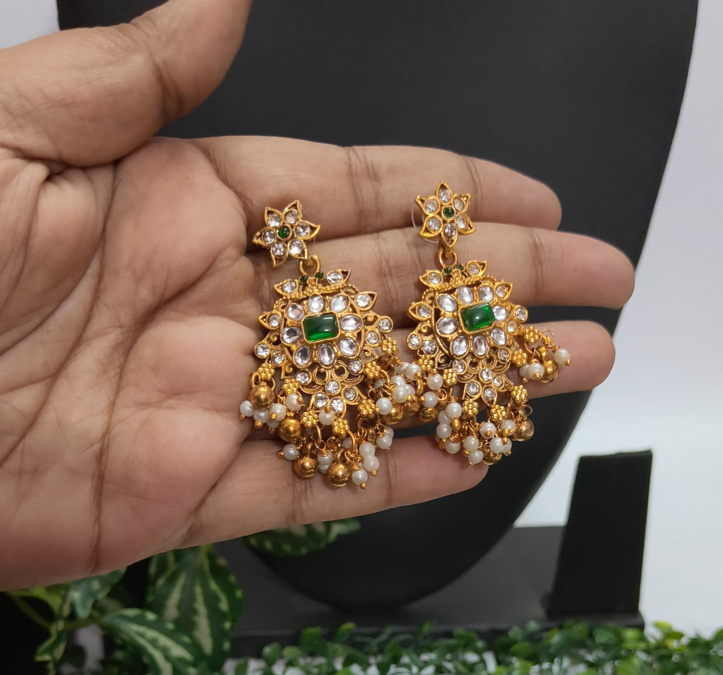 Tamizh - Short Necklace set (Celebrity inspired style)