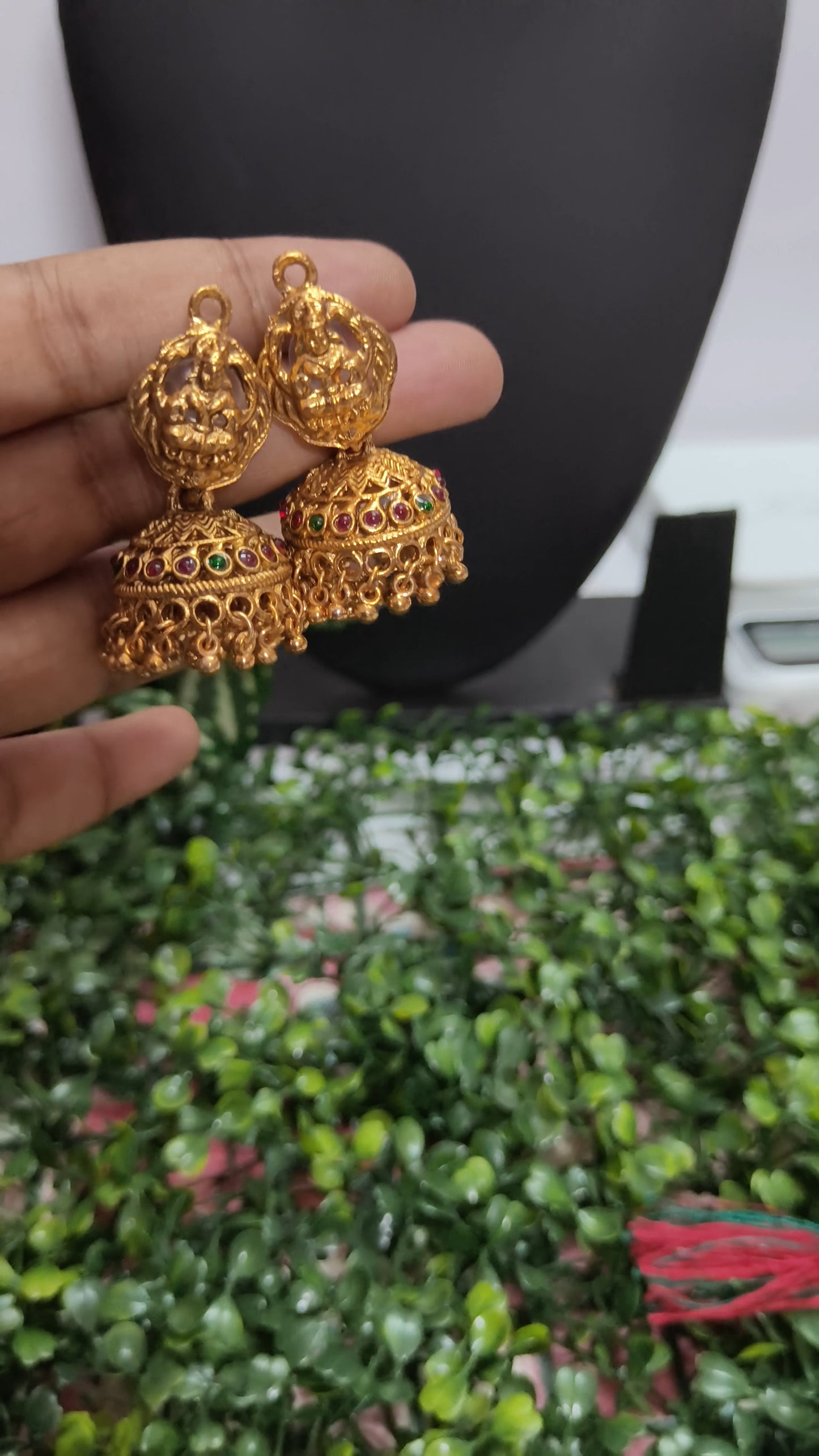 Rubini - Lakshmi Peacock Necklace set