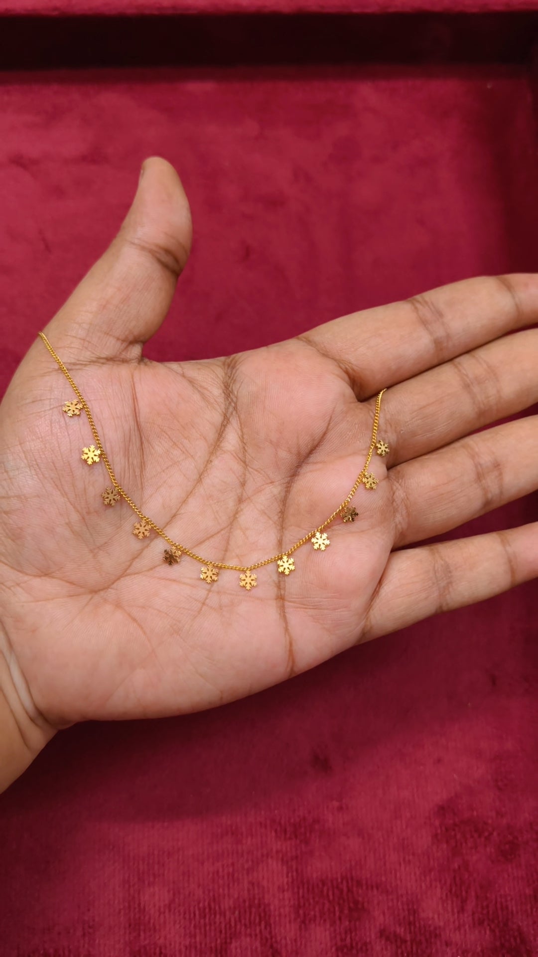 Prema - Snowdrop Charm Antitarnish Chain Necklace (Prebooking 12/05 dispatch)