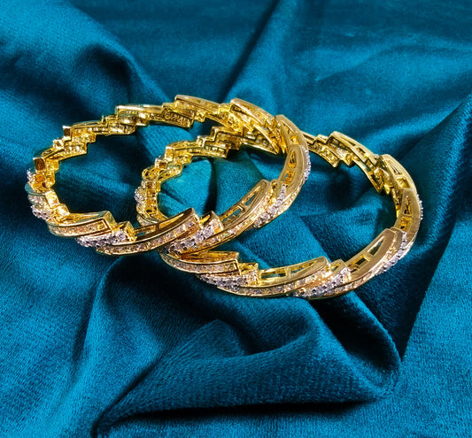Abiksha - Premium OG Diamond Bangles