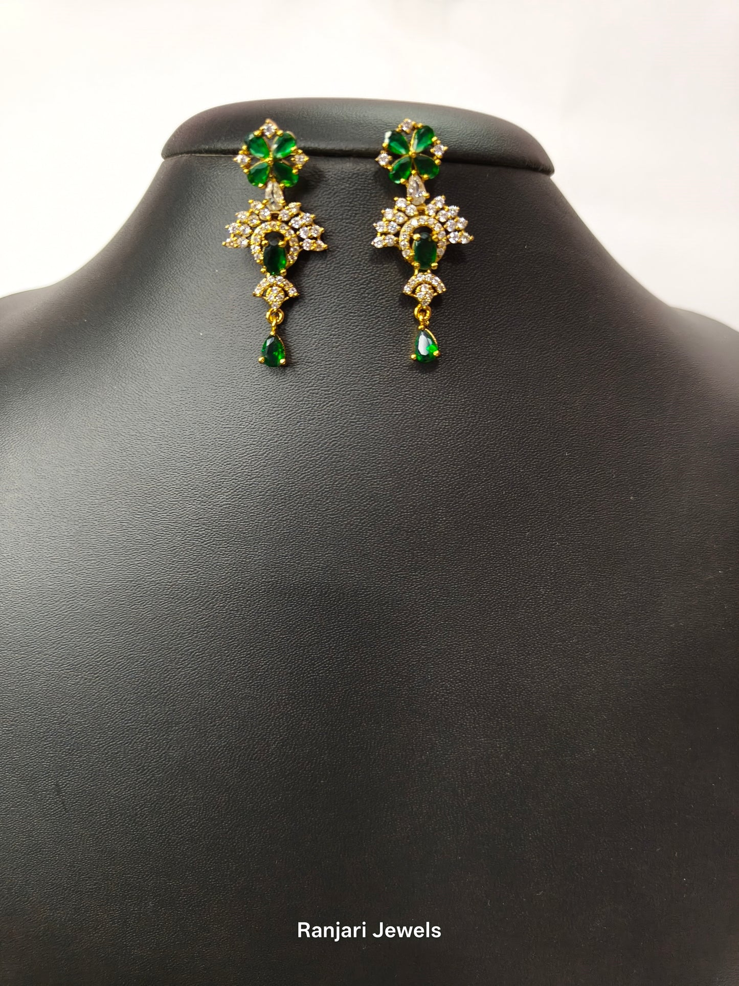 Kaminiya - AD Stone short Neckset Green