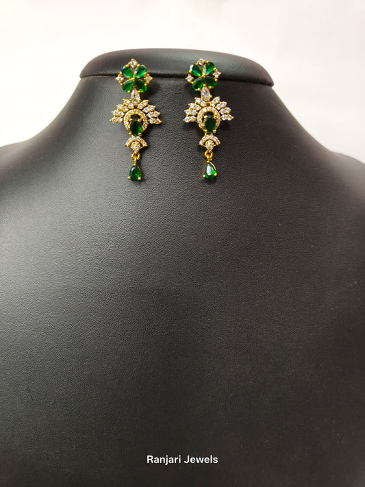 Kaminiya - AD Stone short Neckset Green