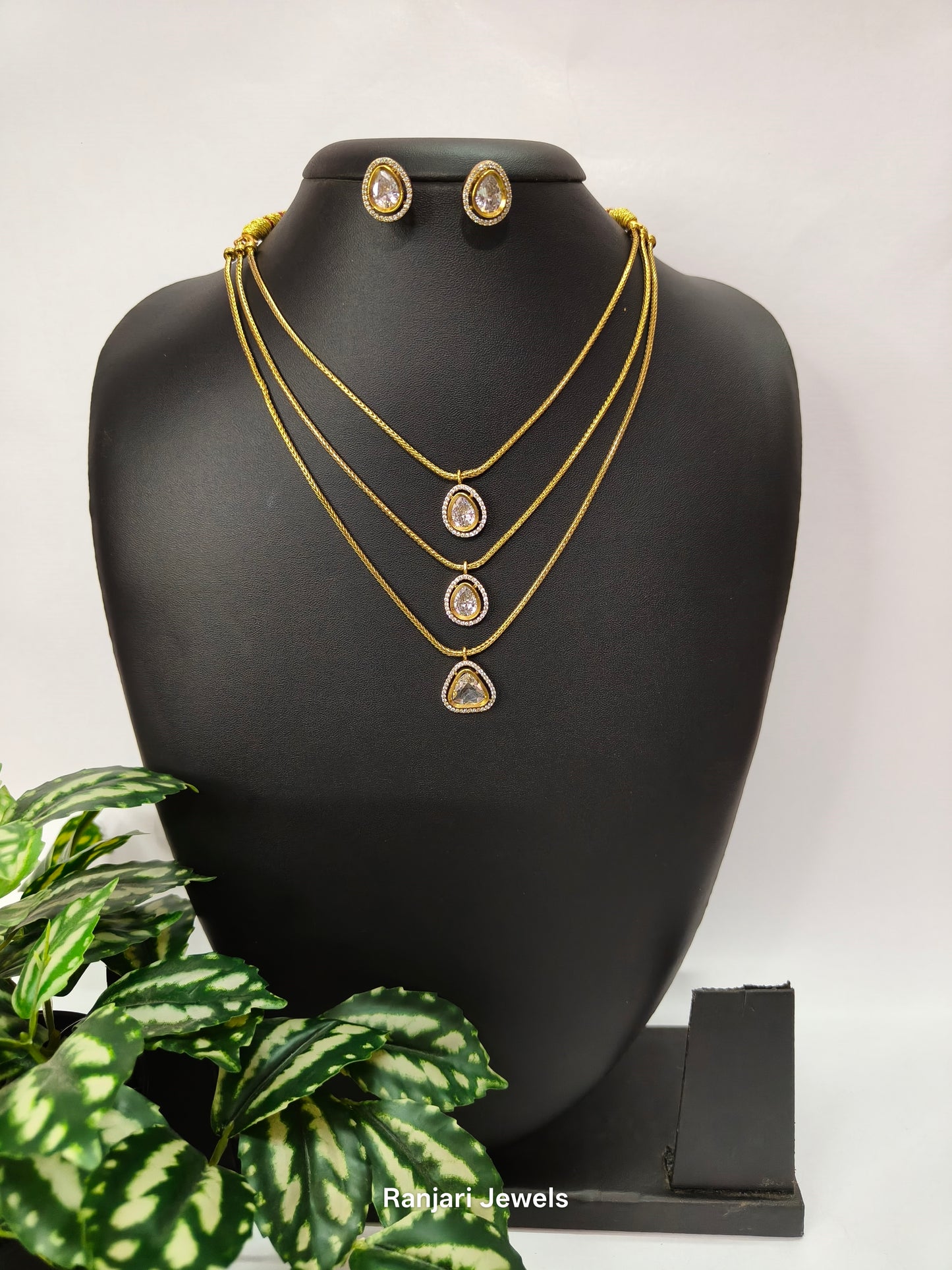 Thrimala - Actress Trisha inspired Layered Necklace