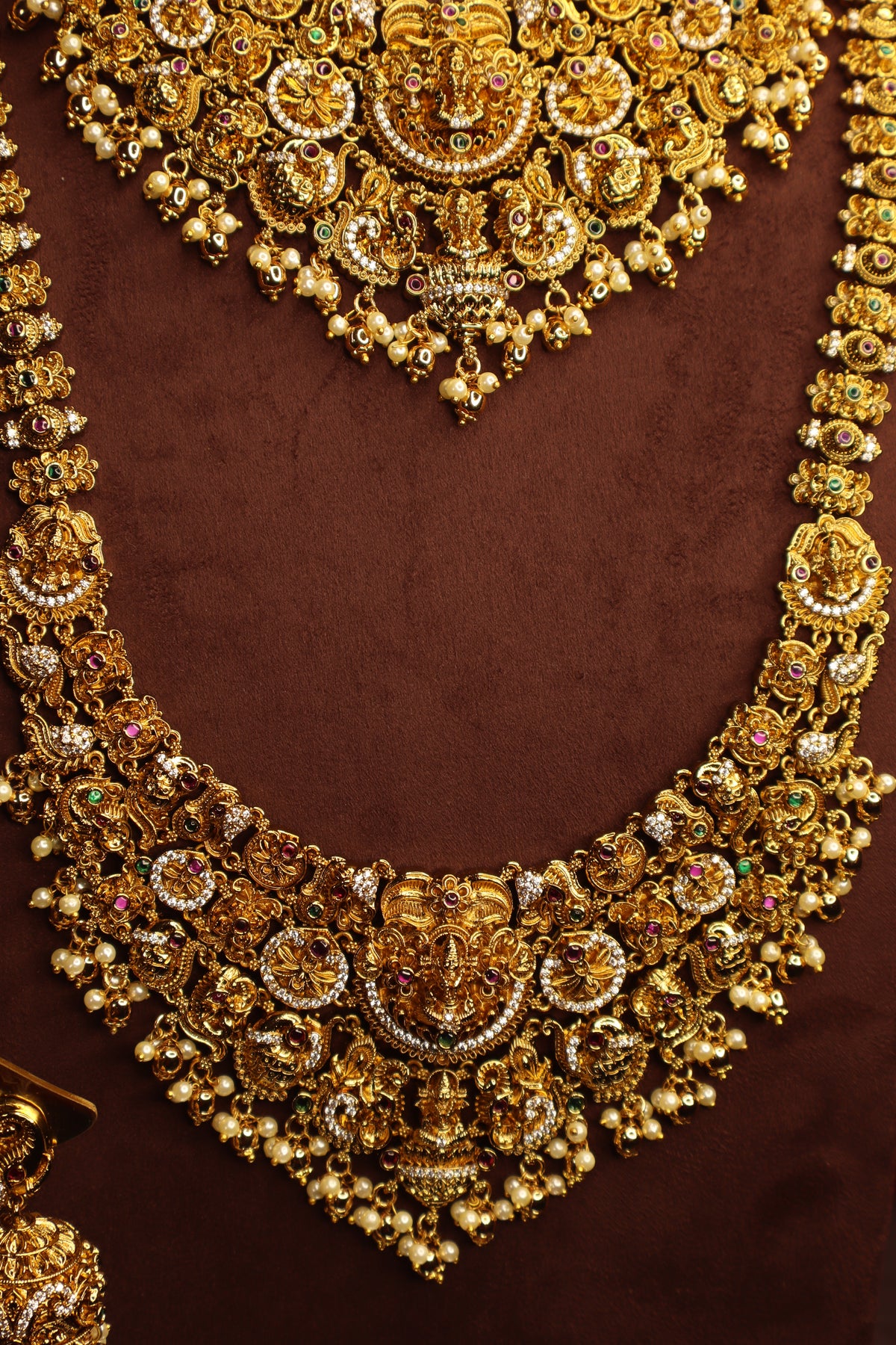 Vasudha - Grand Temple Bridal Jewellery Set