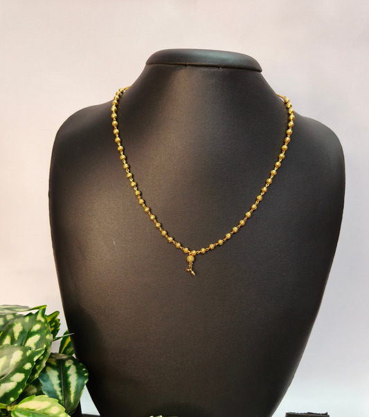 Leela - Gold replica Ball chain (6 months warranty)