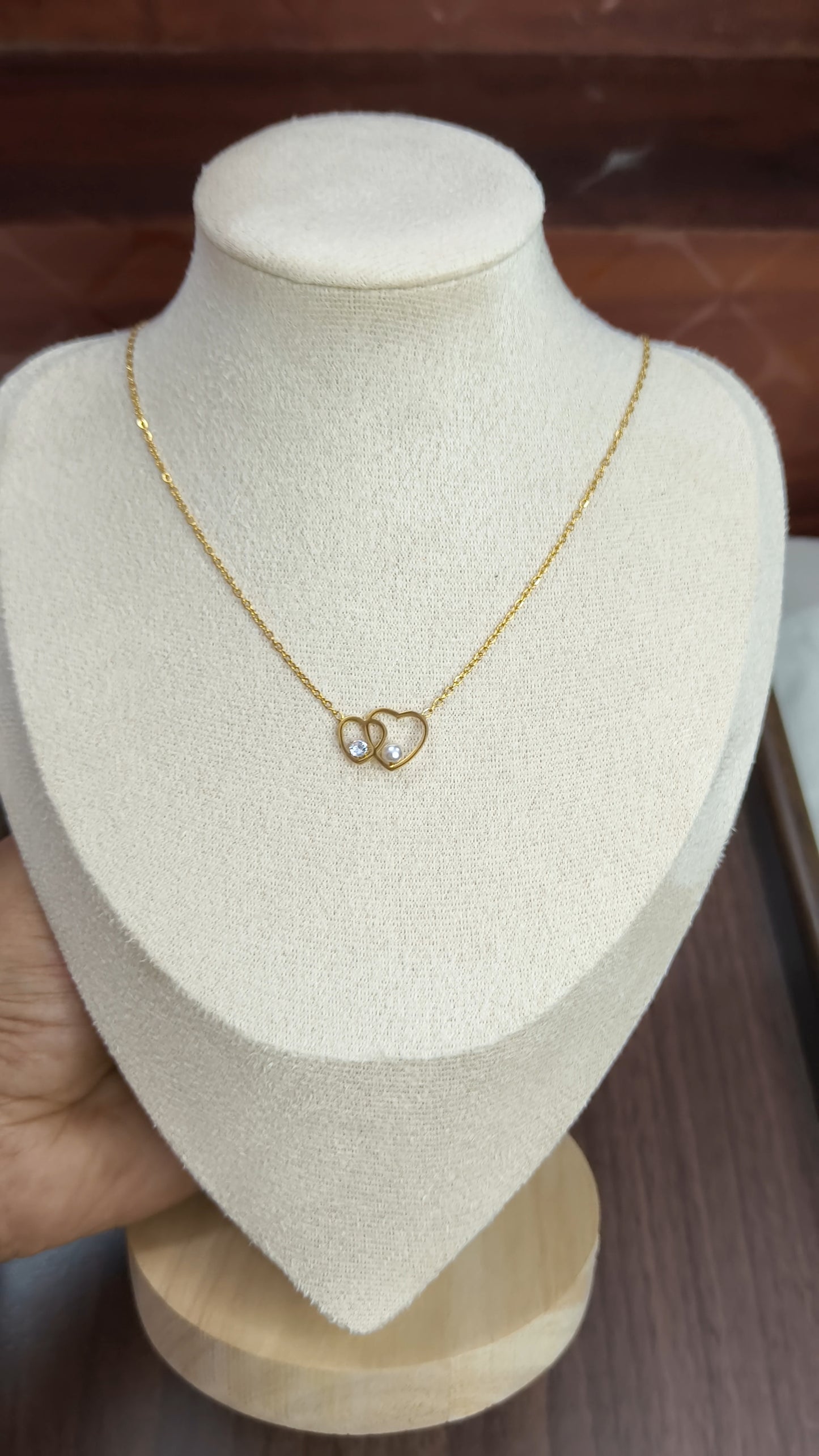 Prema - Heart Antitarnish Necklace