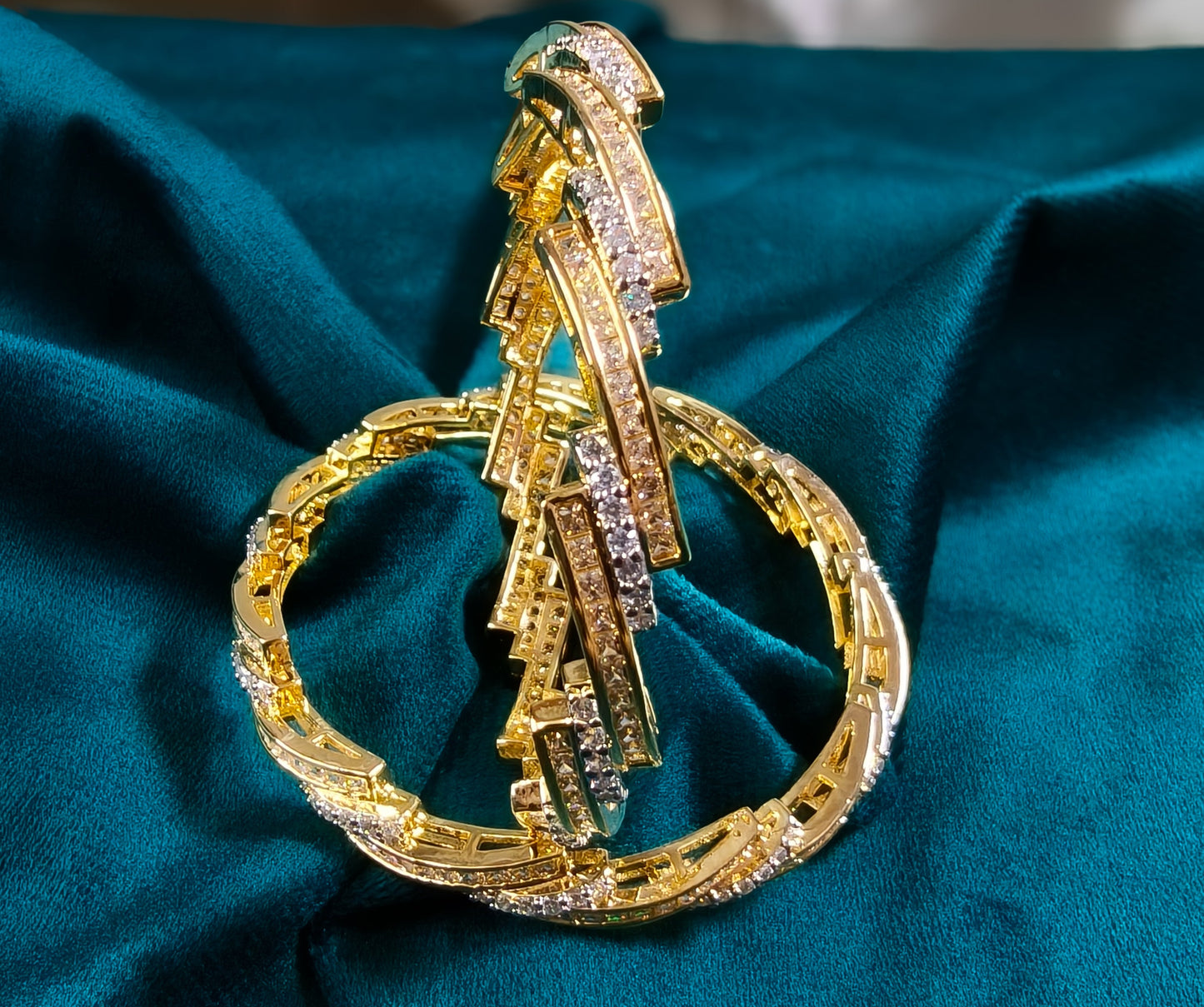 Abiksha - Premium OG Diamond Bangles