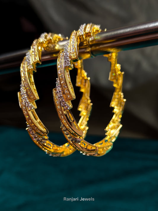 Abiksha - Premium OG Diamond Bangles