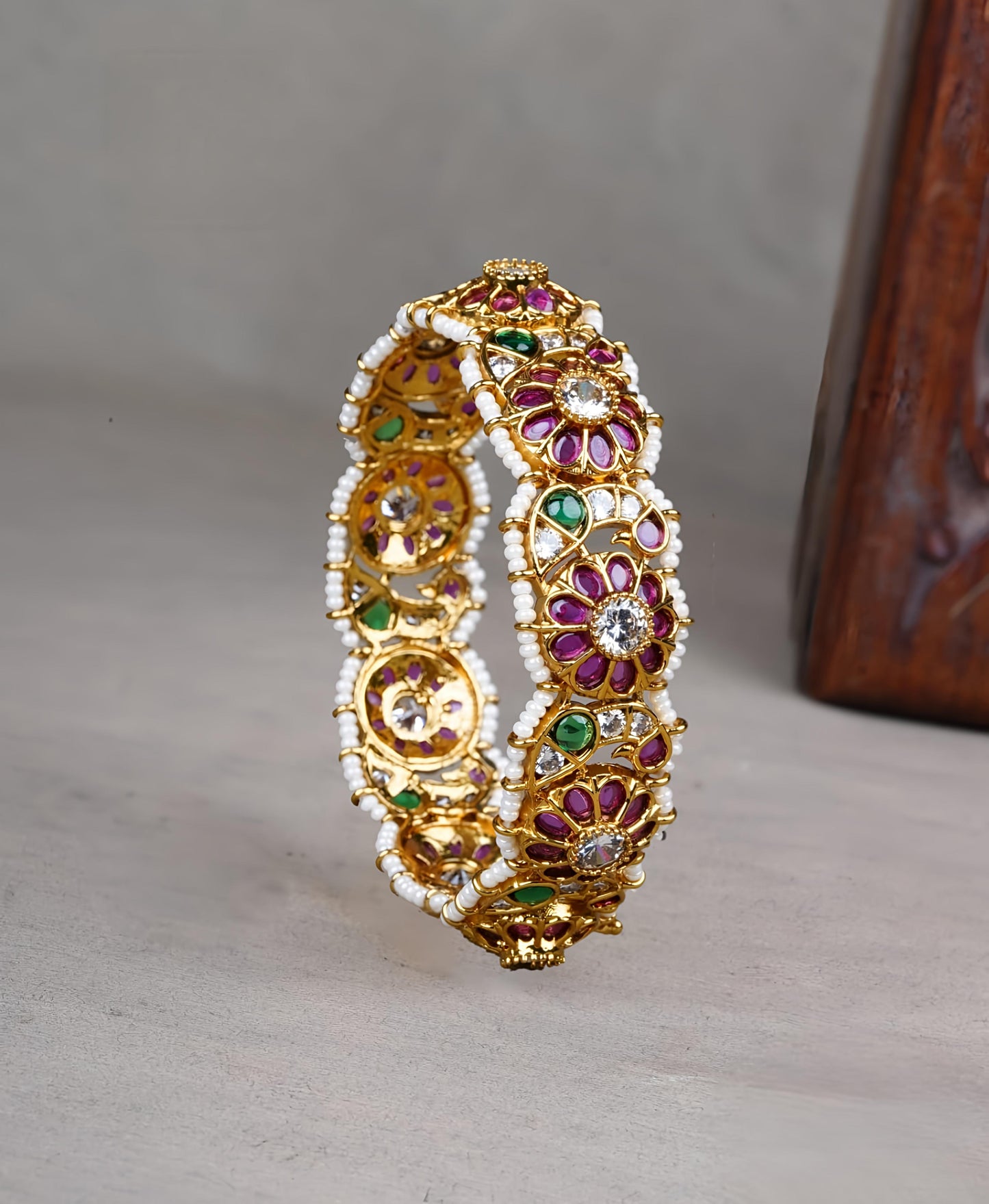 Premium Kemp Kada Bangle (Fit Size 2.6, 2.8, 2.10)