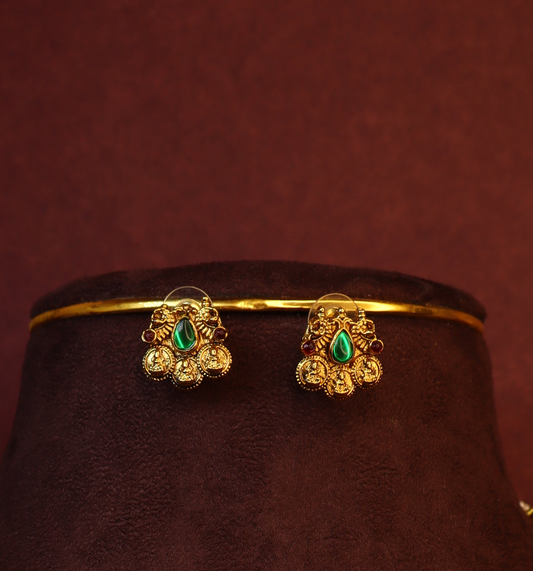 Meenakshi - lakshmi peacock necklace Set