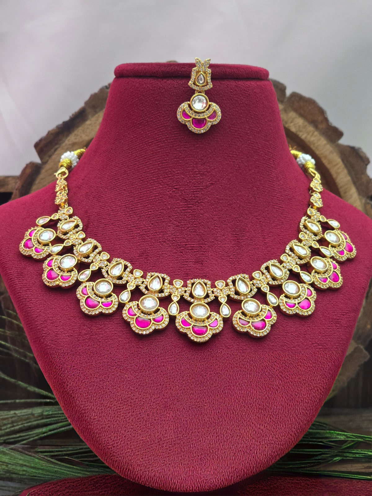 Ameera - Designer Jadau Kundan Necklace set