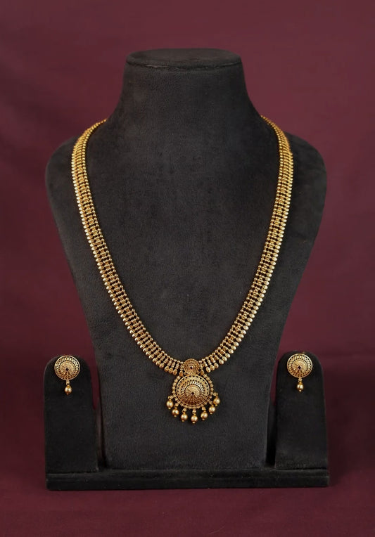 Vaagai - Traditional Vintage Mullai mottu Haaram V3