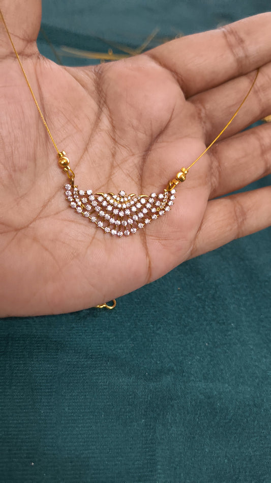 Minimal AD invisible Necklace V4