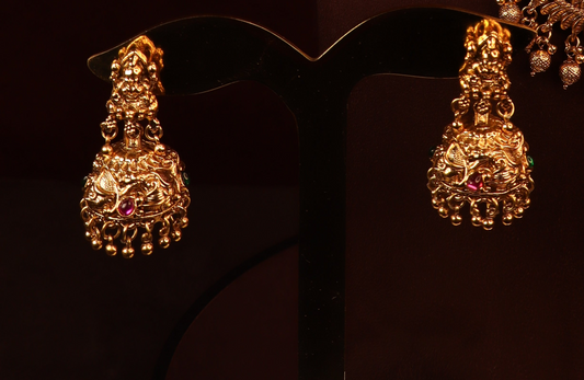 Vaidehi - Lakshmi Temple Haaram set