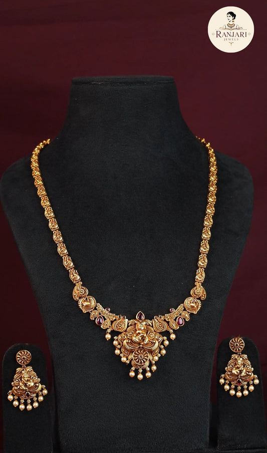 Gokulam - Traditional Krishna Motif Haaram