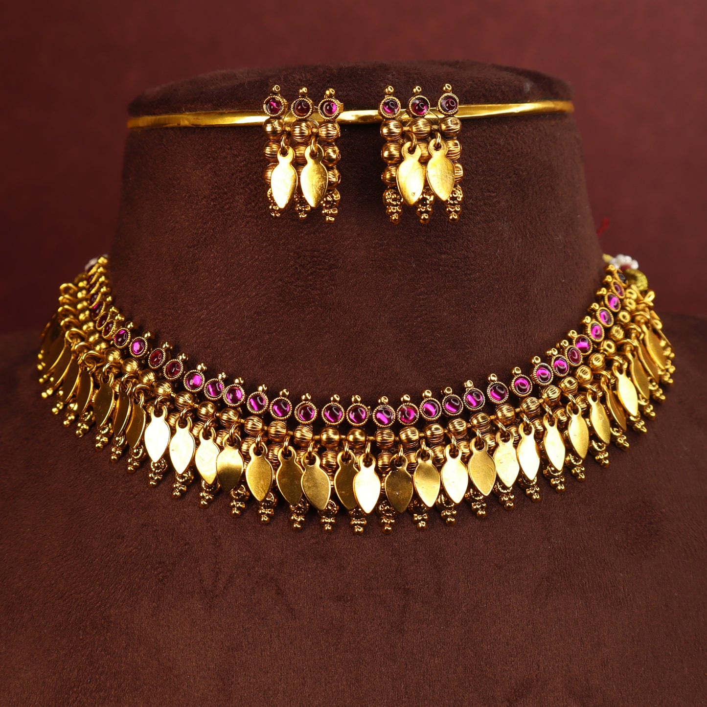 Maivizhi - Elakkathali choker Set